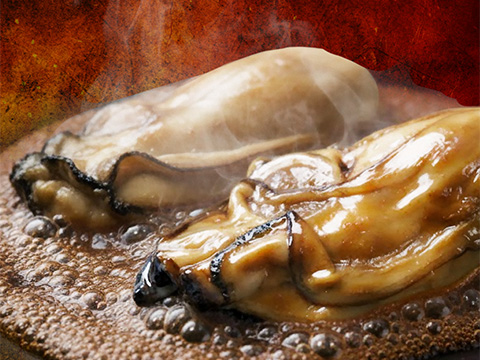 牡蠣焼き(ふくひろ食堂)